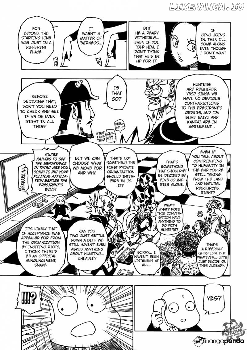 Hunter x Hunter, Chapter 341 image 18